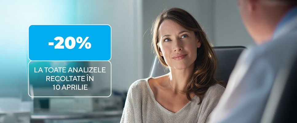 Plănuiești să-ți faci analizele? Vino în ziua cu discount!