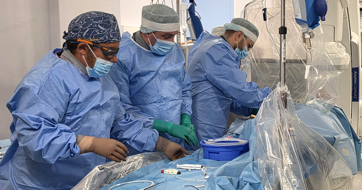 Intervenție cardiacă rară la Spitalul MedLife Polisano Sibiu