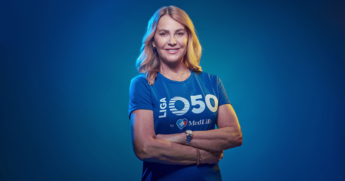 Nadia Comaneci_ambasador Liga O50 MedLife
