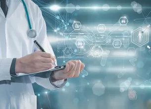 Medic si concept pentru performanta medicala