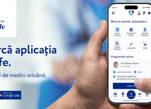 Medlife lanseaza o noua versiune a aplicatiei mobile pentru ios si android
