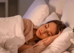 Tanara dormind dupa antrenament