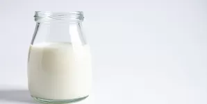 Lapte de magarita intr-un borcan.