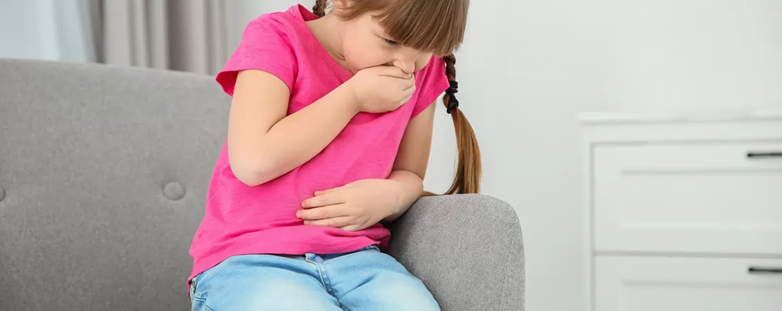 Fetita cu senzatie de voma