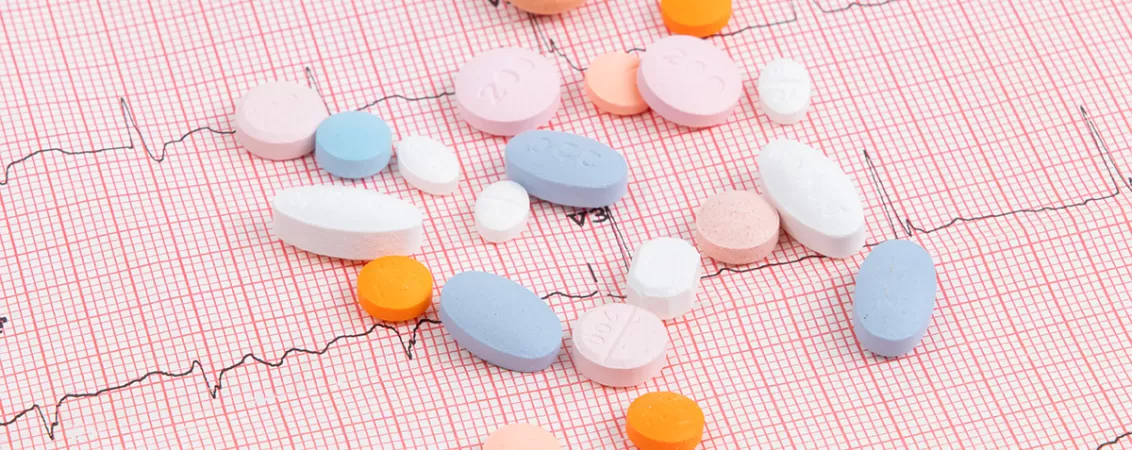Varietate de pastile si comprimate utilizate pentru hipertensiune si afectiuni cardiace