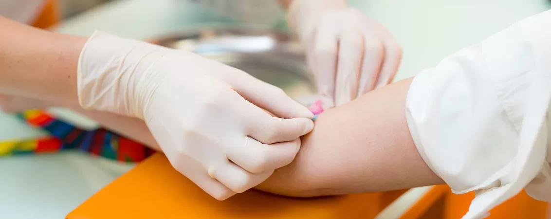 Recoltare de sange pentru analize