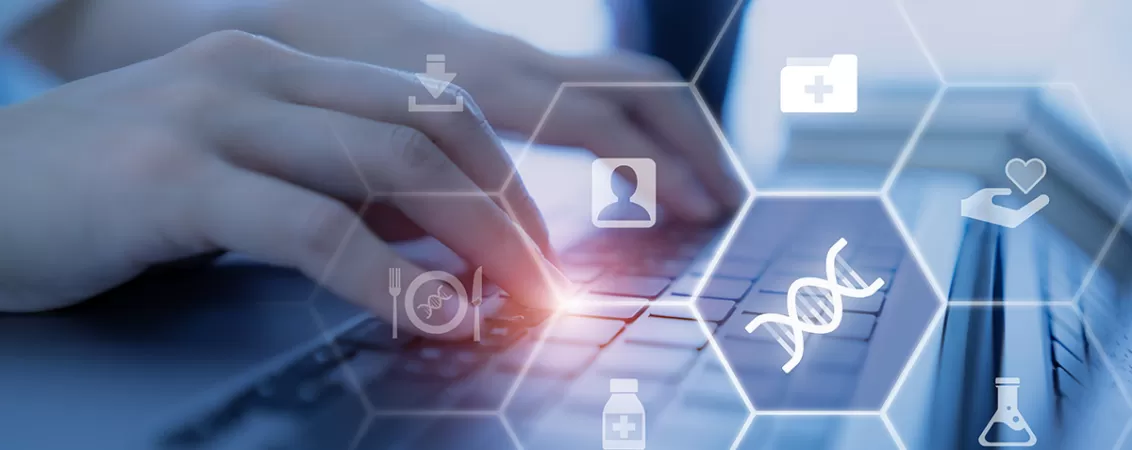 Ilustrare a conceptului de genetica medicala pentru medicina personalizata