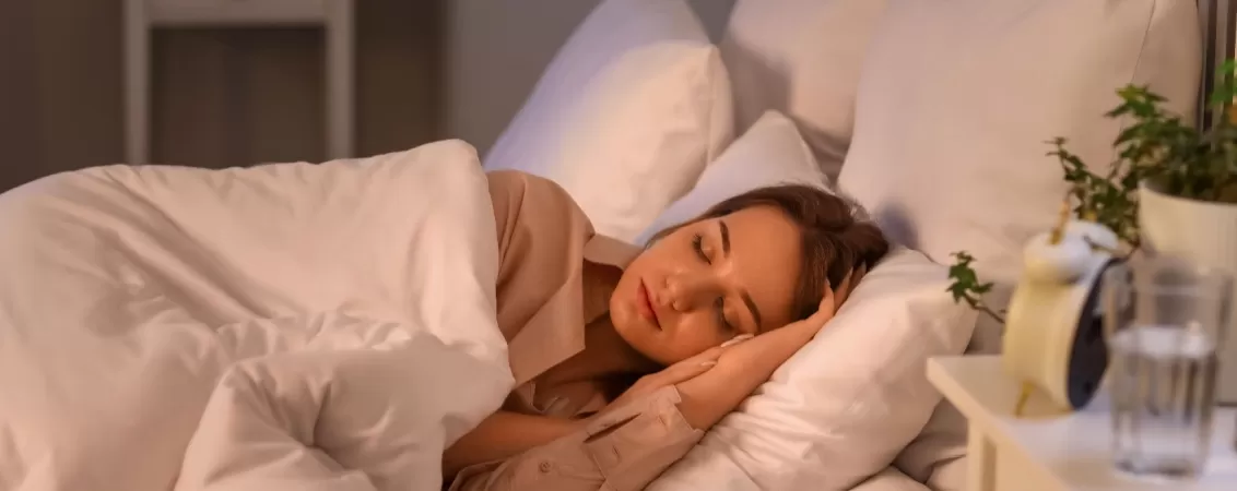Tanara dormind dupa antrenament