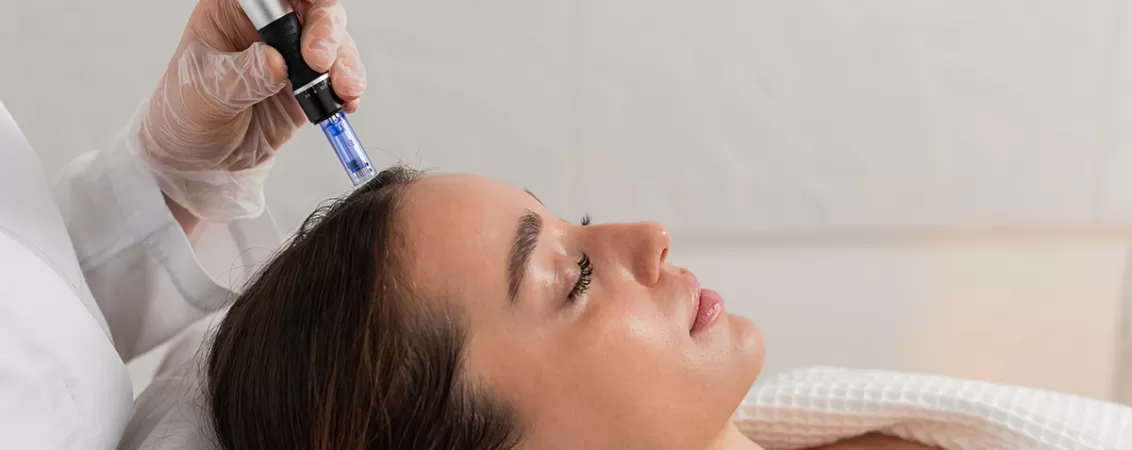 Tratament cu Dermapen pentru alopecie