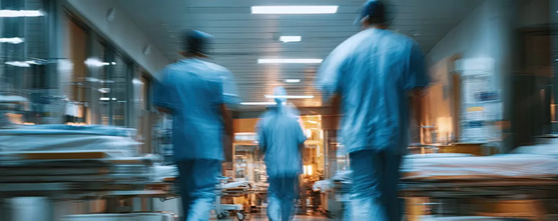 Medici care se grabesc sa intervina