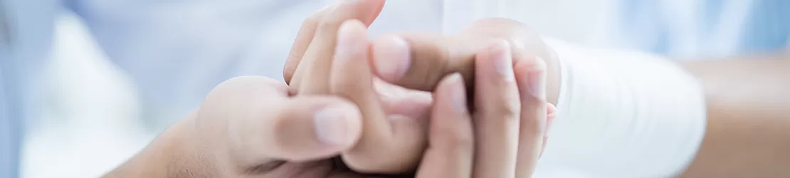 plaga bandajata la nivelul antebratului