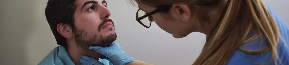 control medical al unui pacient cu disfagie