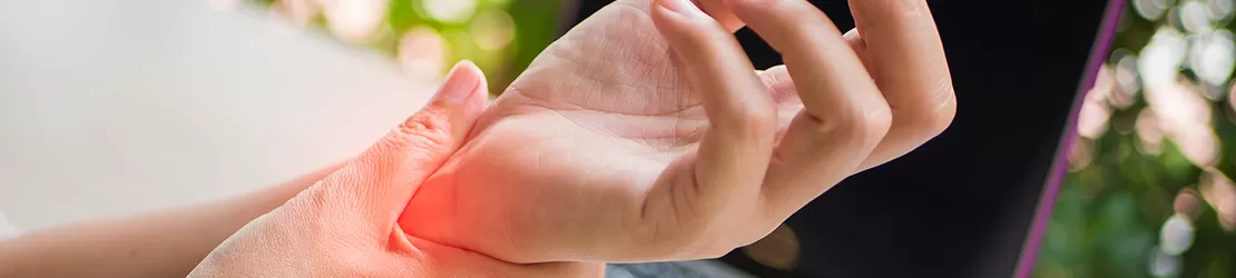 durere de incheietura cauzata de sindromul de tunel carpian