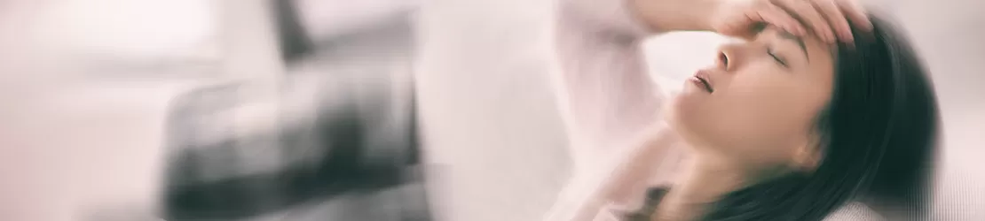 Femeie care sufera de sincopa