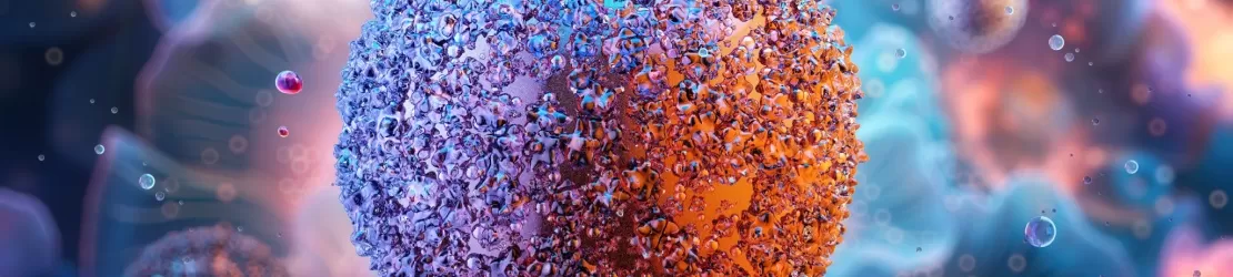 Imagine microscopica a bacteriei Mycoplasma, organism auto-replicant