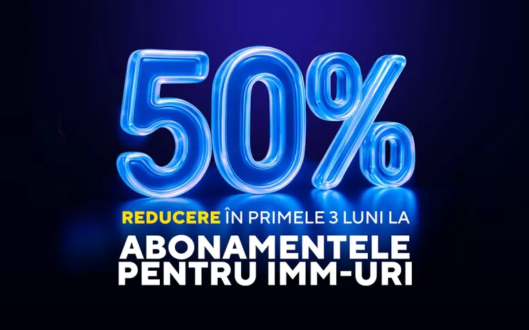 50% reducere abonamente IMM