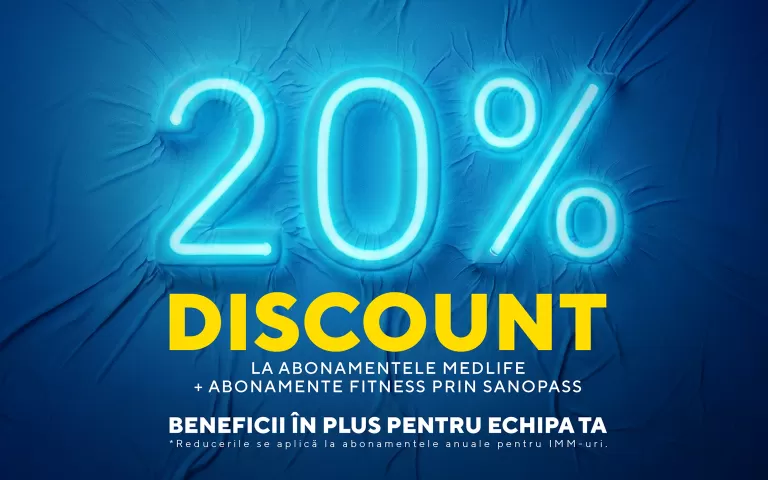 20% reducere abonamente IMM