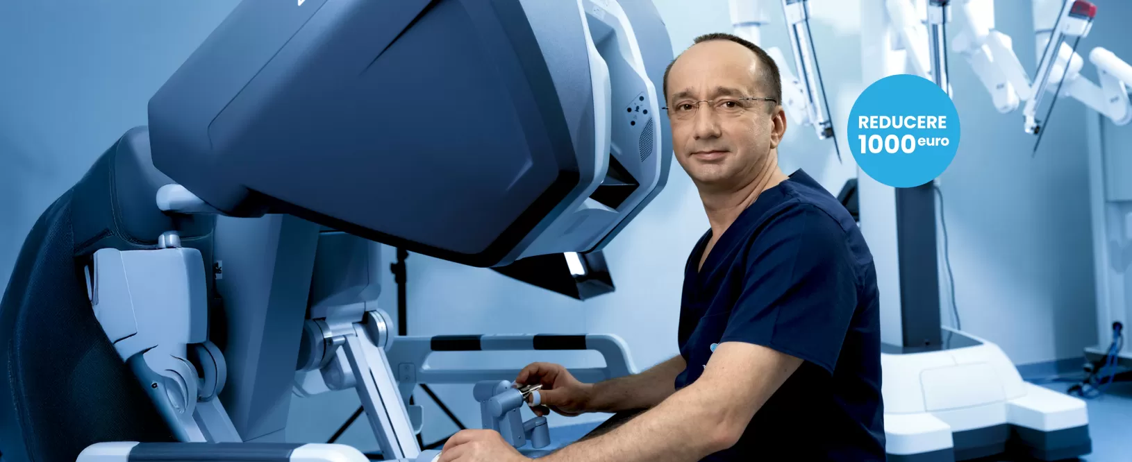 Oferta chirurgie robotica, reducere de 1000 euro