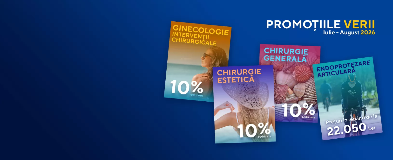 Promotiile verii la interventii chirurgicale