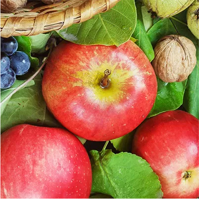 merele, fructe bogate in fibre alimentare ce favorizeaza digestia