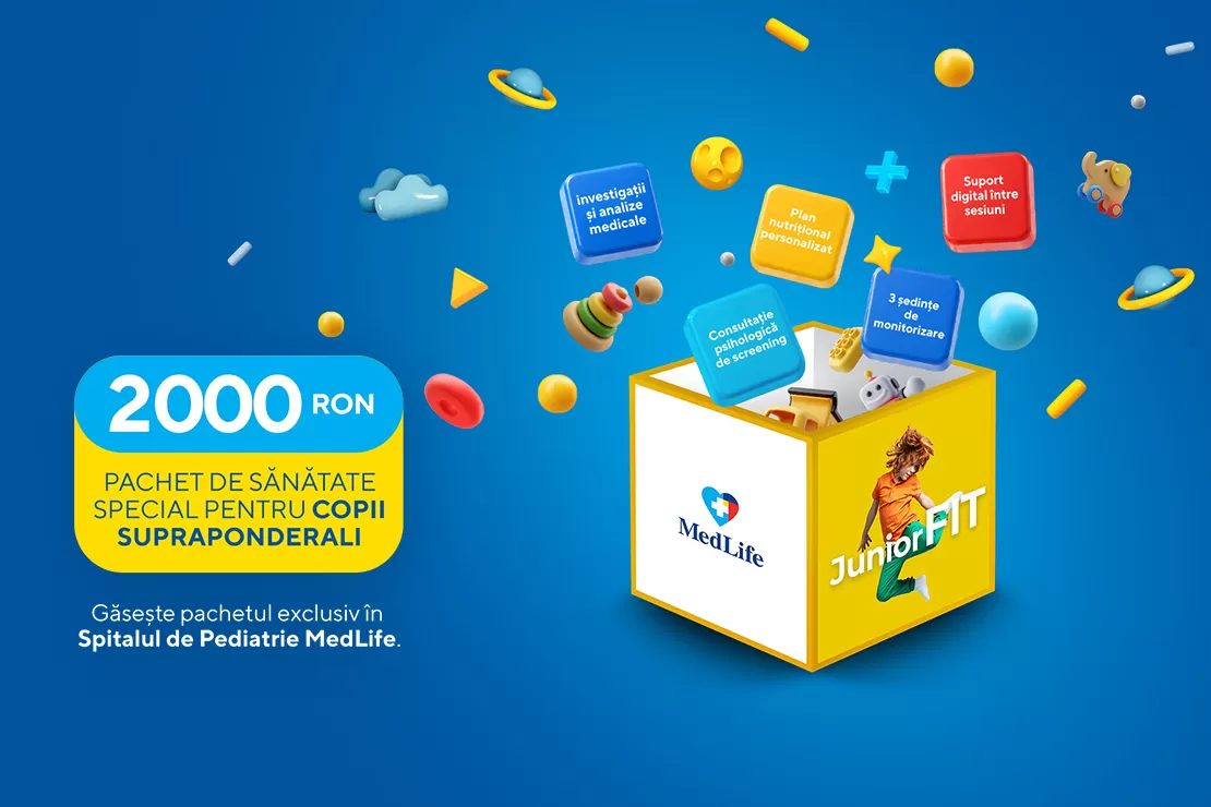 Pachet controlul greutatii JUNIORFIT