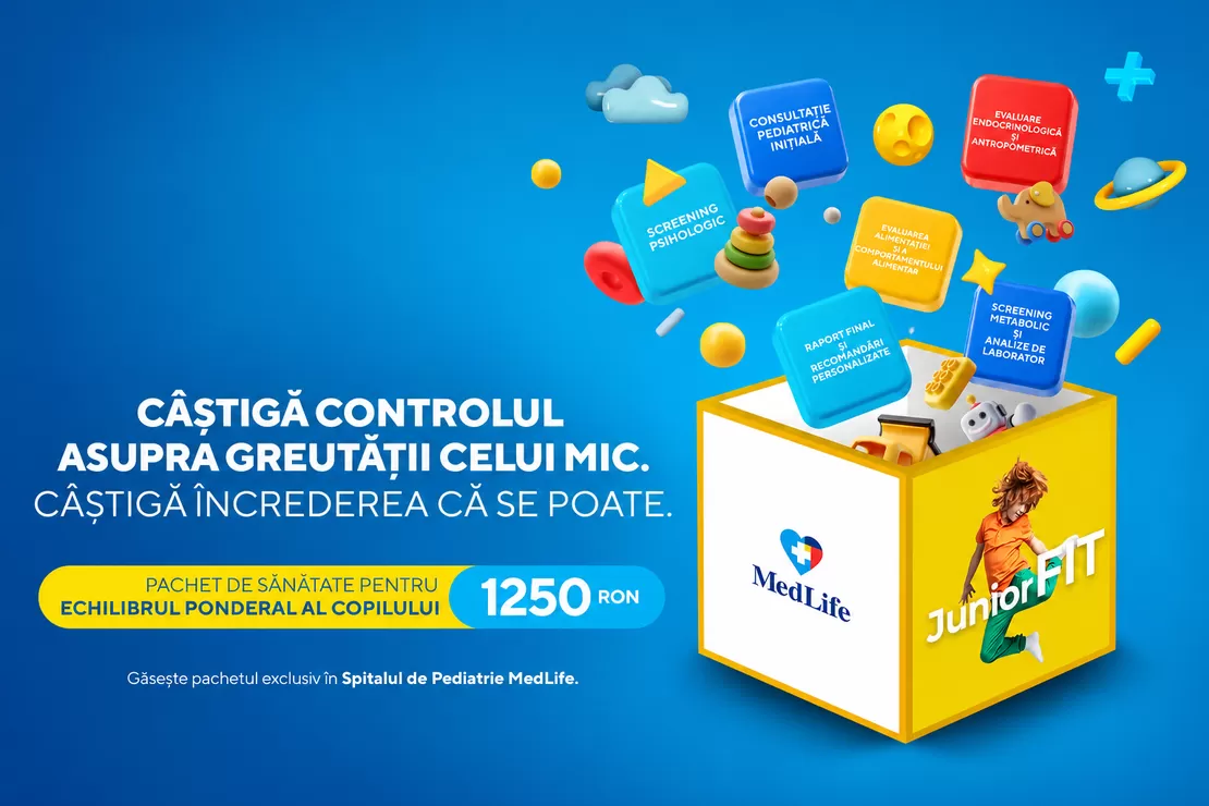 Pachet controlul greutatii JUNIORFIT